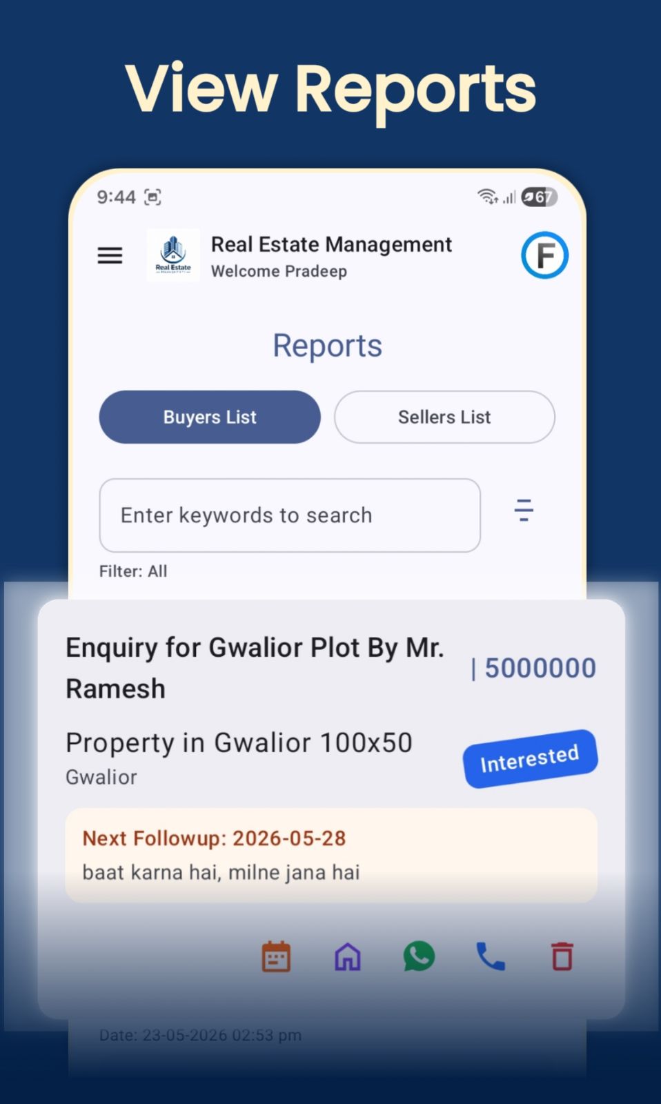 View Reports